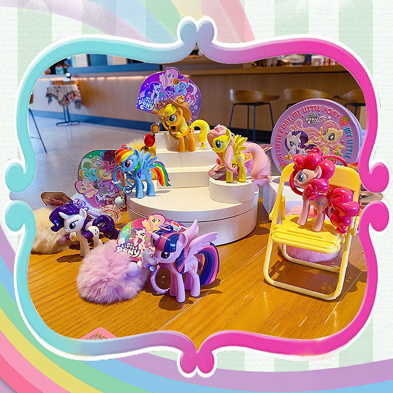 PONY 馬 ユニコーン キーチャーム キーホルダー キーリング キーチェーン バッグチャーム ストラップ アクセサリー 紛失予防 かわいい ジュエリー 可愛い 雑貨 鍵 車 レディース カップル 小物 ギフト プレゼント