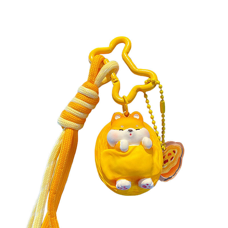 柴犬 ベーカリー キーチャーム キーホルダー キーリング キーチェーン バッグチャーム ストラップ アクセサリー 紛失予防 かわいい ジュエリー 可愛い 雑貨 鍵 車 レディース カップル 小物 ギフト プレゼント