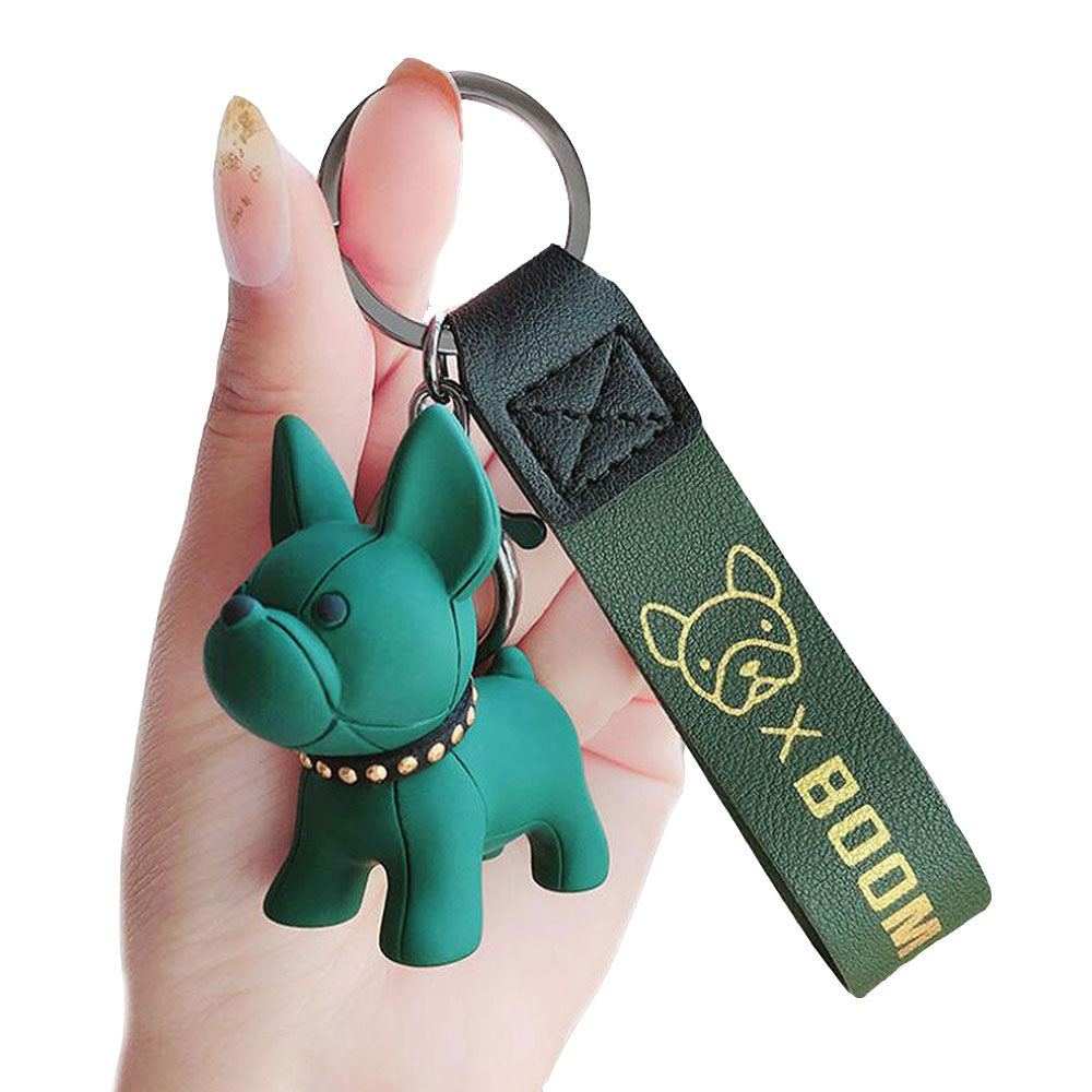 犬 キーホルダー キーリング 可愛い 犬雑貨 バックチャーム おしゃれ ブルドッグ グッズ フレンチ いぬ ワンちゃん バッグチャーム ギフト プレゼント