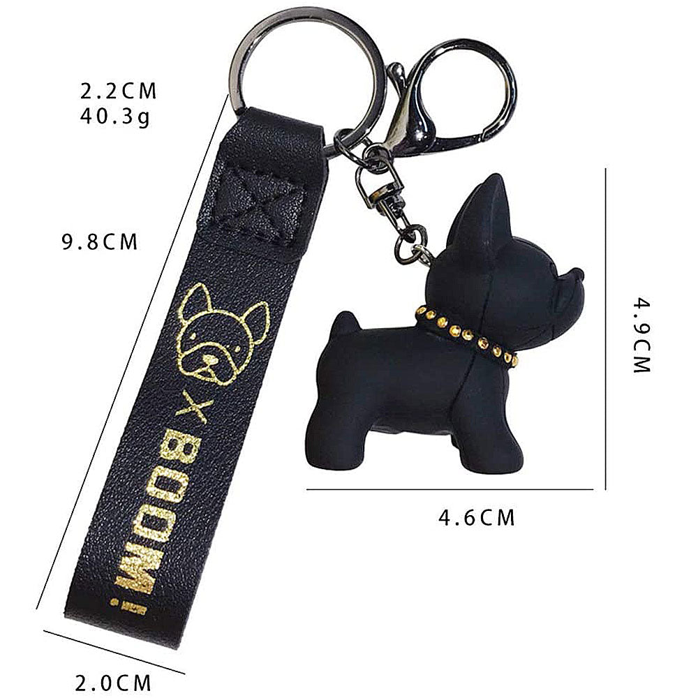 犬 キーホルダー キーリング 可愛い 犬雑貨 バックチャーム おしゃれ ブルドッグ グッズ フレンチ いぬ ワンちゃん バッグチャーム ギフト プレゼント