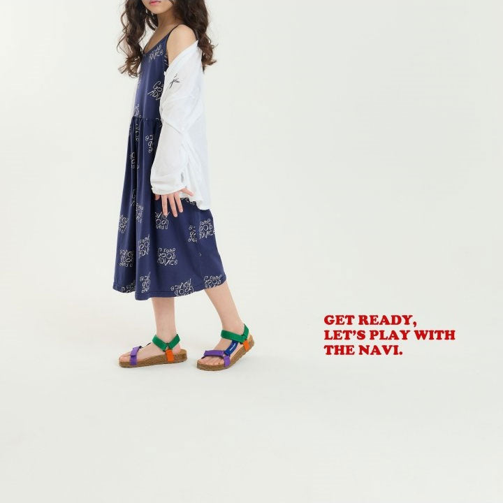 ワンピース ノースリーブ キッズ ベビー ジュニア 韓国製 子供服 韓国 ファッション タンクワンピース 女の子 かわいい ガールズ 純綿 春服 夏服 送料無料