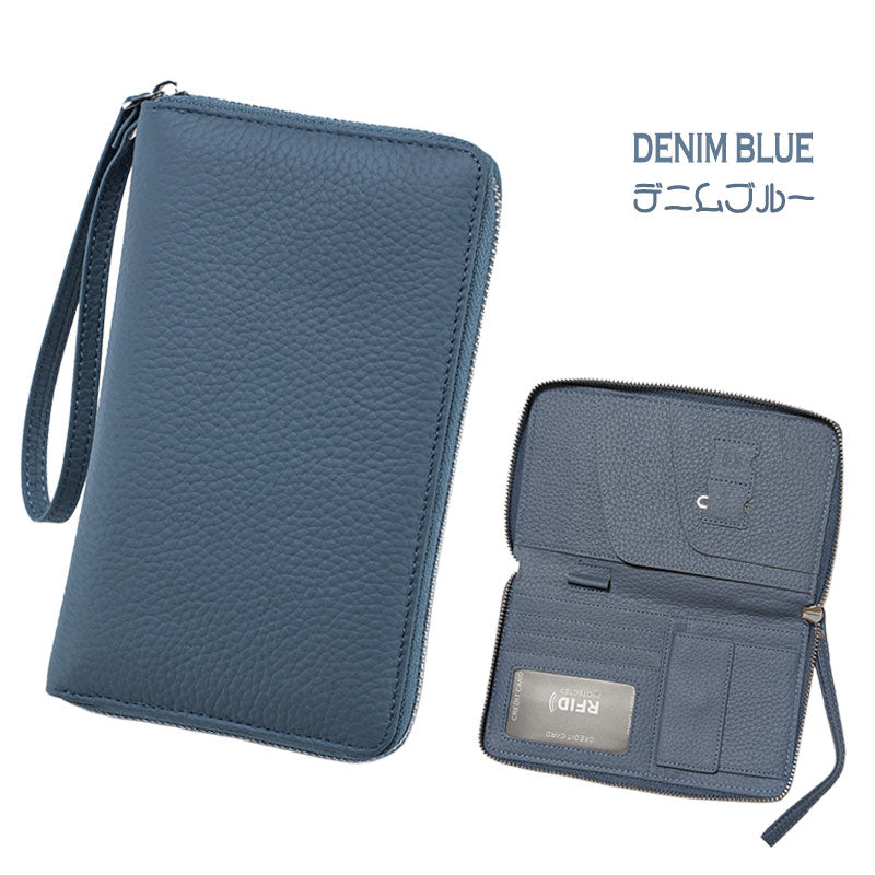 多機能 パスポートケース スキミング防止 革 セキュリティポーチ 薄型 防犯グッズ 貴重品 パスポート トラベル RFID 盗難防止 小銭入れ 撥水 大容量 旅行 チケットケース 軽量