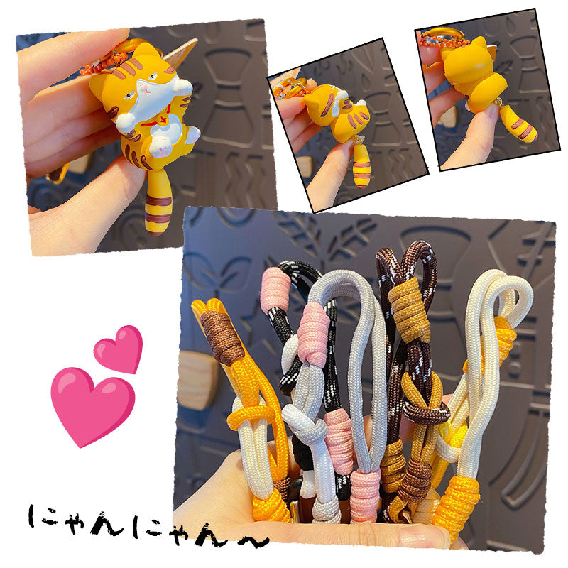 ネコ キーチャーム キーホルダー キーリング キーチェーン バッグチャーム ストラップ アクセサリー 紛失予防 かわいい ジュエリー 可愛い 雑貨 鍵 車 レディース カップル 小物 ギフト プレゼント