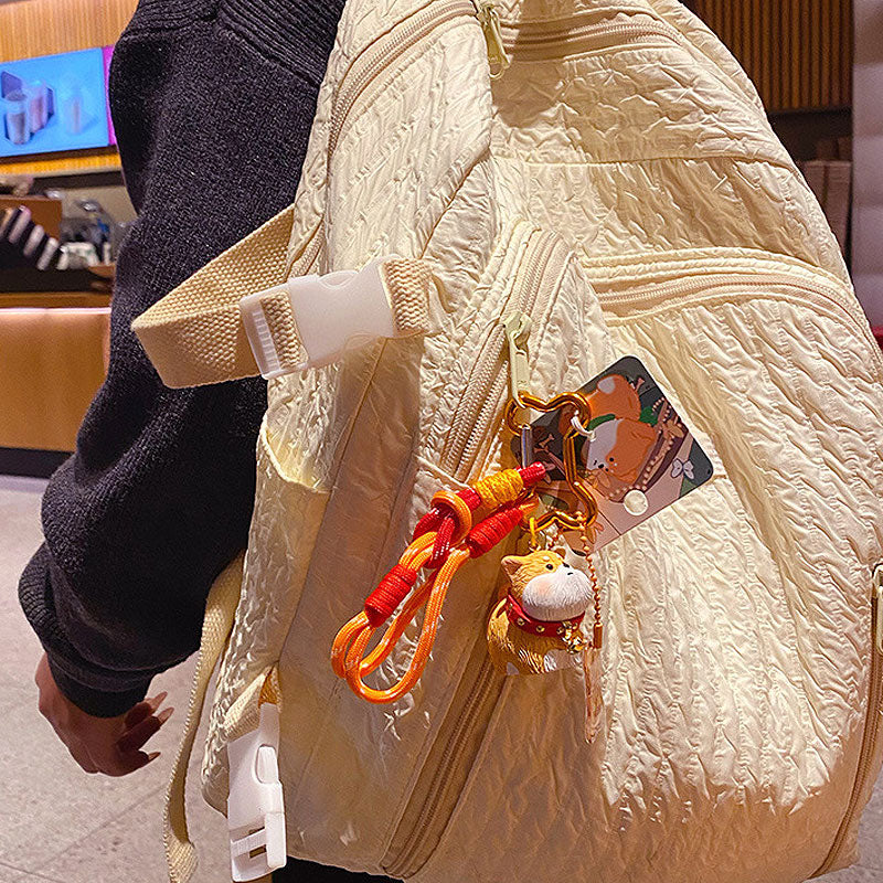 犬 毛 キーチャーム キーホルダー キーリング キーチェーン バッグチャーム ストラップ アクセサリー 紛失予防 かわいい ジュエリー 可愛い 雑貨 鍵 車 レディース カップル 小物 ギフト プレゼント