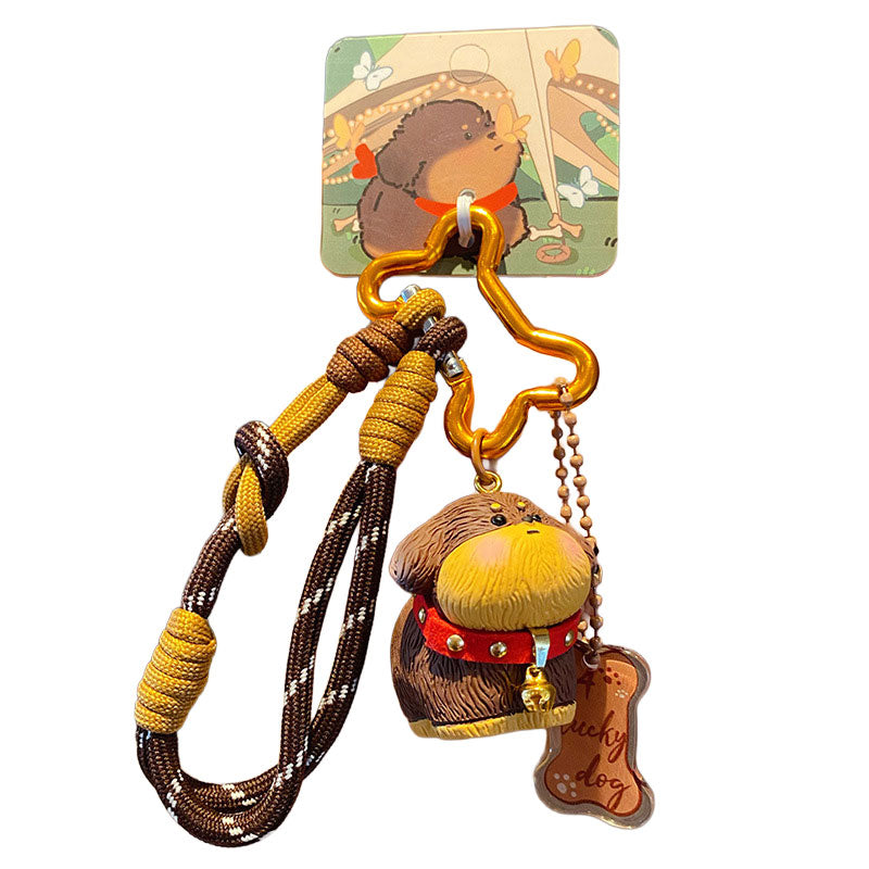 犬 毛 キーチャーム キーホルダー キーリング キーチェーン バッグチャーム ストラップ アクセサリー 紛失予防 かわいい ジュエリー 可愛い 雑貨 鍵 車 レディース カップル 小物 ギフト プレゼント