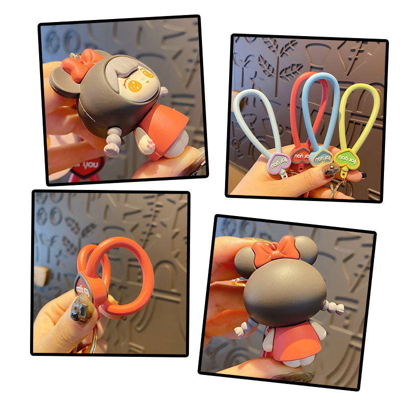 女の子 恋 キーチャーム キーホルダー キーリング キーチェーン バッグチャーム ストラップ アクセサリー 紛失予防 かわいい ジュエリー 可愛い 雑貨 鍵 車 レディース カップル 小物 ギフト プレゼント
