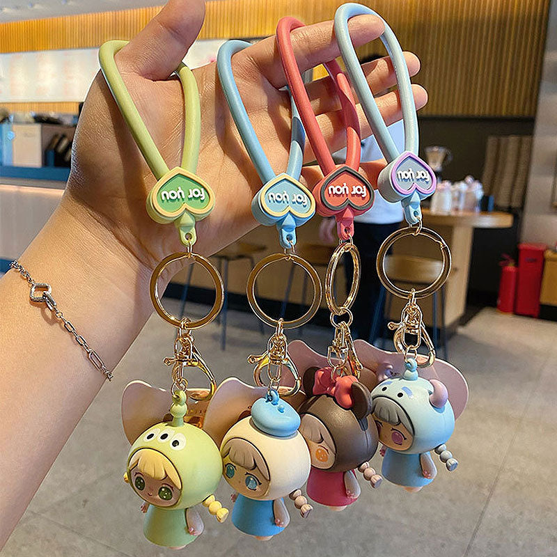 女の子 恋 キーチャーム キーホルダー キーリング キーチェーン バッグチャーム ストラップ アクセサリー 紛失予防 かわいい ジュエリー 可愛い 雑貨 鍵 車 レディース カップル 小物 ギフト プレゼント