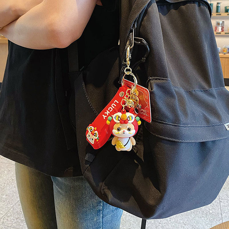 柴犬 新年 キーチャーム キーホルダー キーリング キーチェーン バッグチャーム ストラップ アクセサリー 紛失予防 かわいい ジュエリー 可愛い 雑貨 鍵 車 レディース カップル 小物 ギフト プレゼント