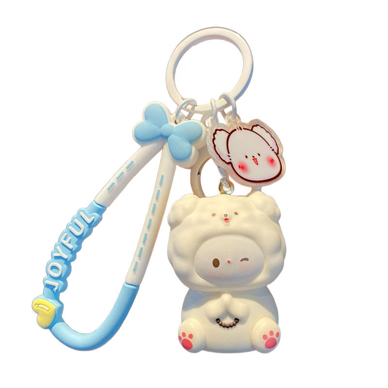 ねこ 癒し キーチャーム キーホルダー キーリング キーチェーン バッグチャーム ストラップ アクセサリー 紛失予防 かわいい ジュエリー 可愛い 雑貨 鍵 車 レディース カップル 小物 ギフト プレゼント