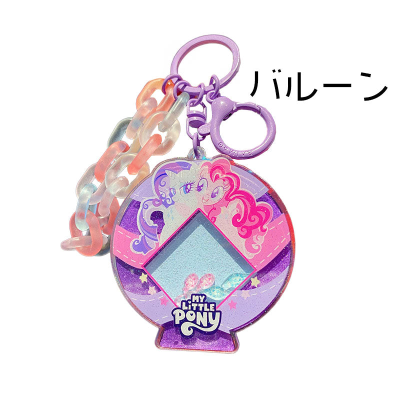 PONY 馬 キーチャーム キーホルダー キーリング キーチェーン バッグチャーム ストラップ アクセサリー 紛失予防 かわいい ジュエリー 可愛い 雑貨 鍵 車 レディース カップル 小物 ギフト プレゼント