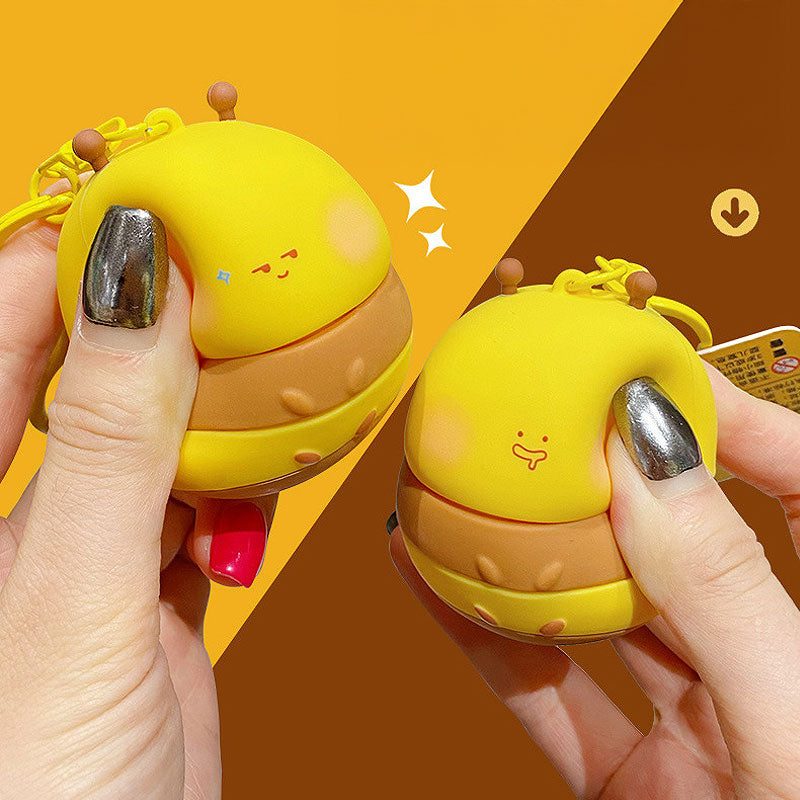 Bee 光る キーチャーム キーホルダー キーリング キーチェーン バッグチャーム ストラップ アクセサリー 紛失予防 かわいい ジュエリー 可愛い 雑貨 鍵 車 レディース カップル 小物 ギフト プレゼント