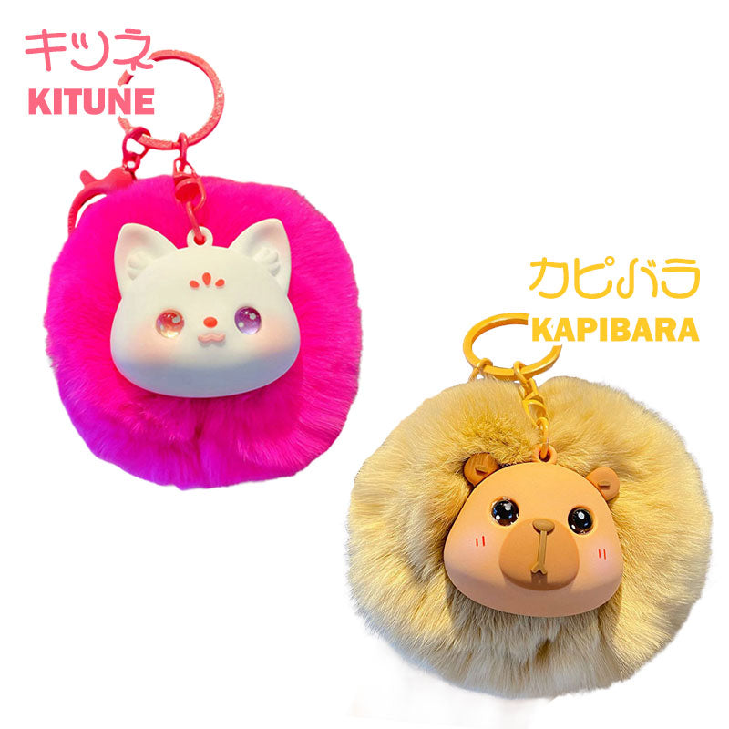 キュート 動物 ぬいぐるみ キーチャーム キーホルダー キーリング キーチェーン バッグチャーム ストラップ アクセサリー 紛失予防 かわいい ジュエリー 可愛い 雑貨 鍵 車 レディース カップル 小物 ギフト プレゼント