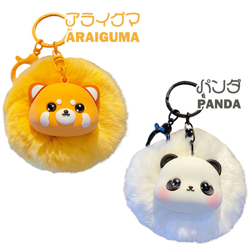 キュート 動物 ぬいぐるみ キーチャーム キーホルダー キーリング キーチェーン バッグチャーム ストラップ アクセサリー 紛失予防 かわいい ジュエリー 可愛い 雑貨 鍵 車 レディース カップル 小物 ギフト プレゼント