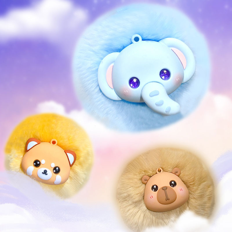 キュート 動物 ぬいぐるみ キーチャーム キーホルダー キーリング キーチェーン バッグチャーム ストラップ アクセサリー 紛失予防 かわいい ジュエリー 可愛い 雑貨 鍵 車 レディース カップル 小物 ギフト プレゼント