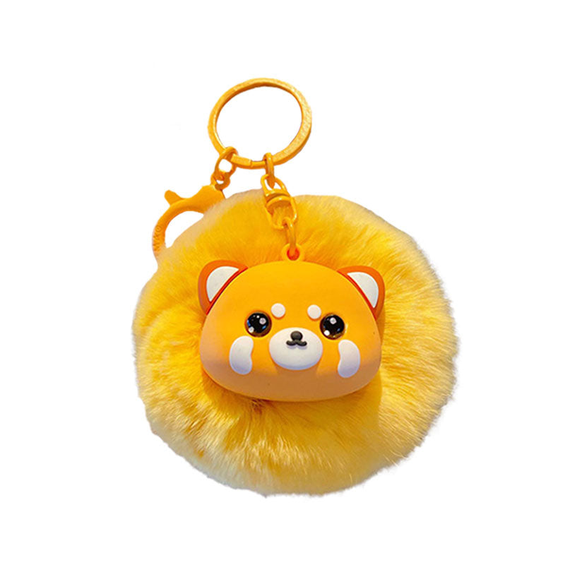 キュート 動物 ぬいぐるみ キーチャーム キーホルダー キーリング キーチェーン バッグチャーム ストラップ アクセサリー 紛失予防 かわいい ジュエリー 可愛い 雑貨 鍵 車 レディース カップル 小物 ギフト プレゼント