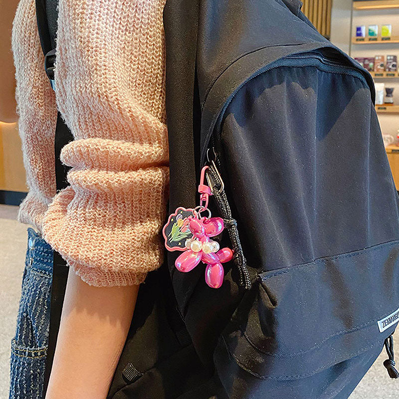 プードル いぬ キーチャーム キーホルダー キーリング キーチェーン バッグチャーム ストラップ アクセサリー 紛失予防 かわいい ジュエリー 可愛い 雑貨 鍵 車 レディース カップル 小物 ギフト プレゼント