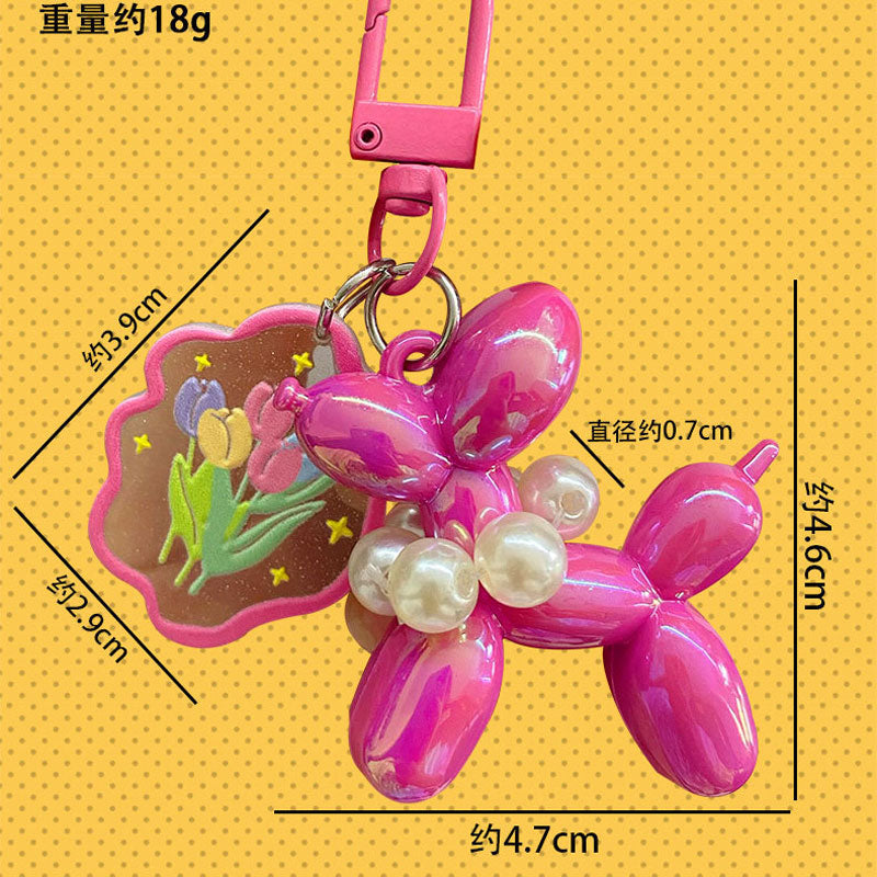 プードル いぬ キーチャーム キーホルダー キーリング キーチェーン バッグチャーム ストラップ アクセサリー 紛失予防 かわいい ジュエリー 可愛い 雑貨 鍵 車 レディース カップル 小物 ギフト プレゼント