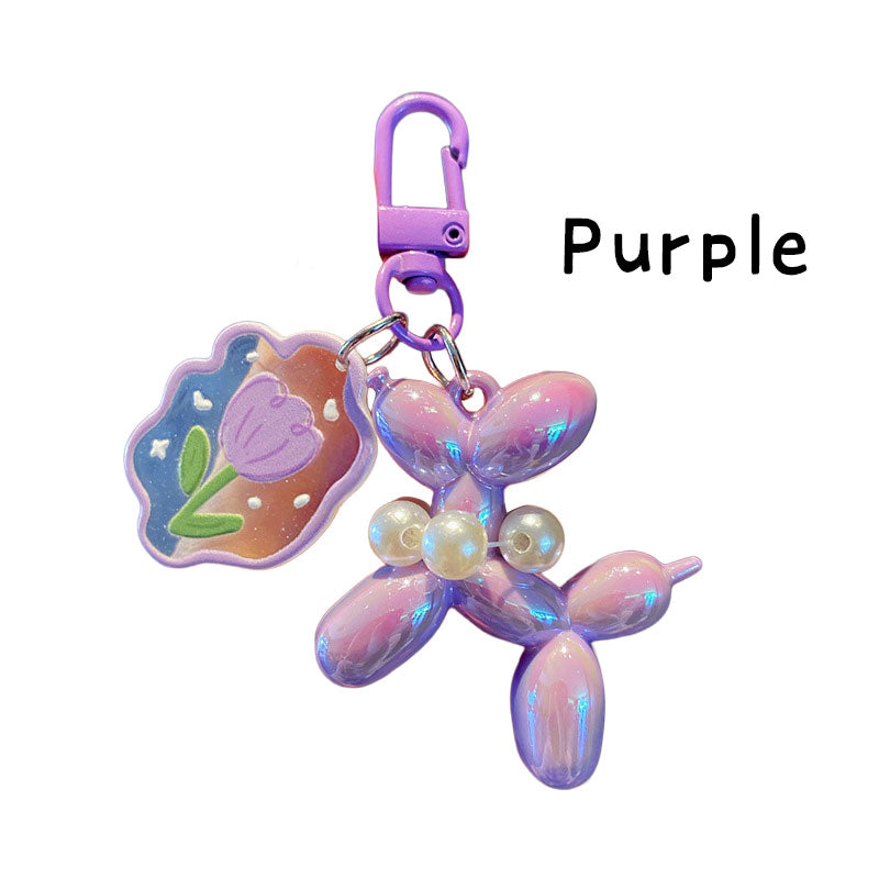 プードル いぬ キーチャーム キーホルダー キーリング キーチェーン バッグチャーム ストラップ アクセサリー 紛失予防 かわいい ジュエリー 可愛い 雑貨 鍵 車 レディース カップル 小物 ギフト プレゼント