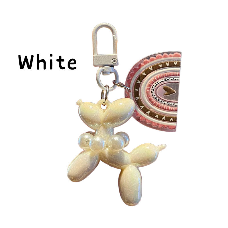 プードル いぬ キーチャーム キーホルダー キーリング キーチェーン バッグチャーム ストラップ アクセサリー 紛失予防 かわいい ジュエリー 可愛い 雑貨 鍵 車 レディース カップル 小物 ギフト プレゼント