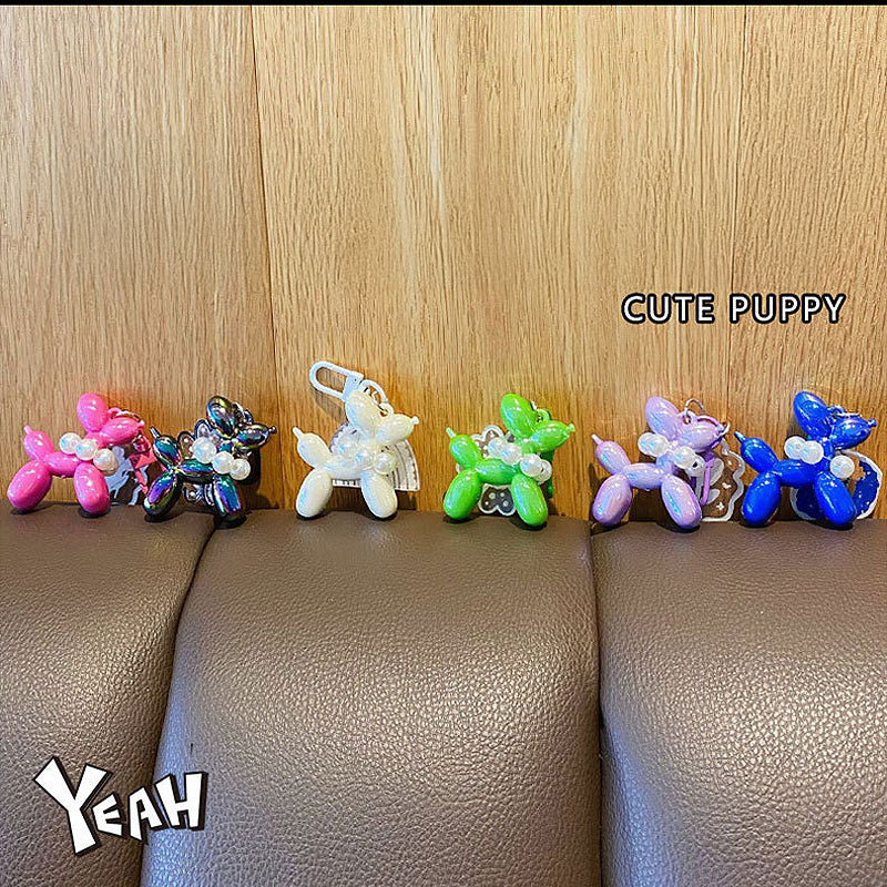 プードル いぬ キーチャーム キーホルダー キーリング キーチェーン バッグチャーム ストラップ アクセサリー 紛失予防 かわいい ジュエリー 可愛い 雑貨 鍵 車 レディース カップル 小物 ギフト プレゼント