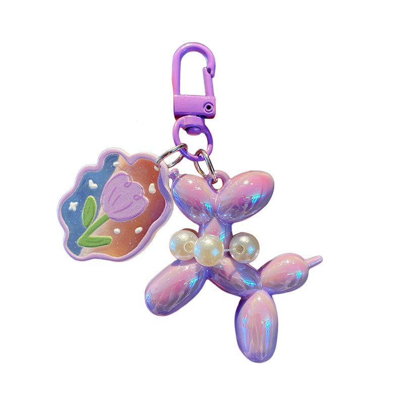 プードル いぬ キーチャーム キーホルダー キーリング キーチェーン バッグチャーム ストラップ アクセサリー 紛失予防 かわいい ジュエリー 可愛い 雑貨 鍵 車 レディース カップル 小物 ギフト プレゼント