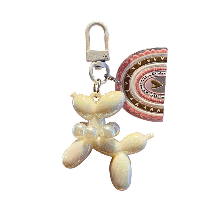 プードル いぬ キーチャーム キーホルダー キーリング キーチェーン バッグチャーム ストラップ アクセサリー 紛失予防 かわいい ジュエリー 可愛い 雑貨 鍵 車 レディース カップル 小物 ギフト プレゼント