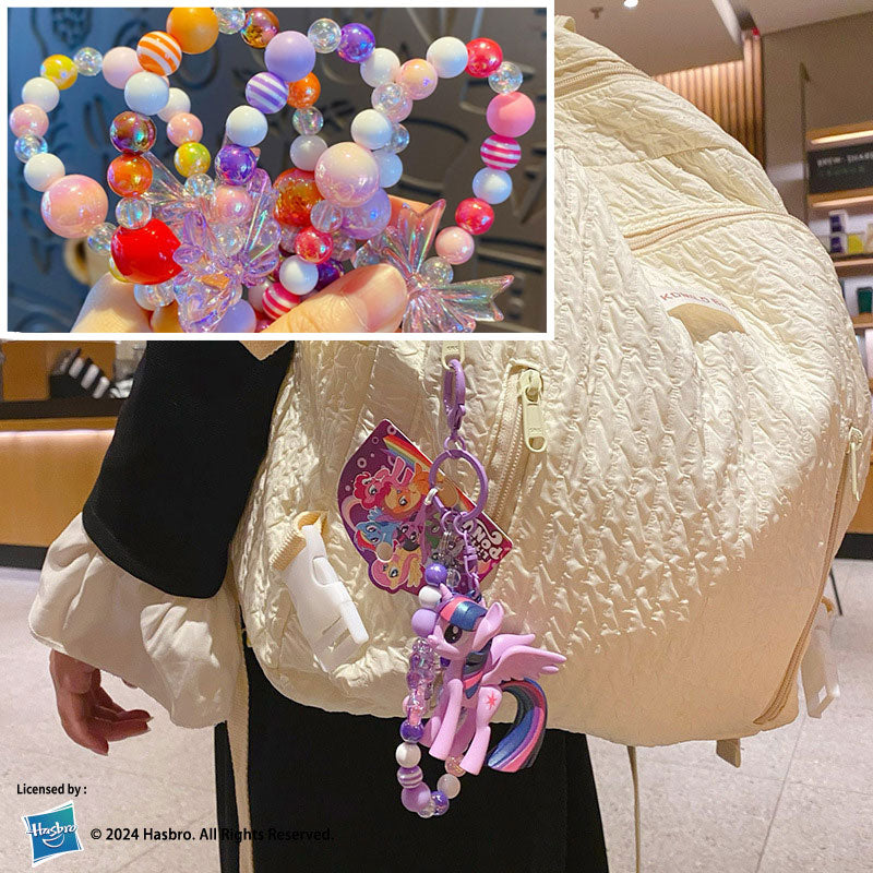 PONY 馬 ユニコーン キーチャーム キーホルダー キーリング キーチェーン バッグチャーム ストラップ アクセサリー 紛失予防 かわいい ジュエリー 可愛い 雑貨 鍵 車 レディース カップル 小物 ギフト プレゼント