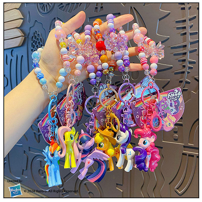 PONY 馬 ユニコーン キーチャーム キーホルダー キーリング キーチェーン バッグチャーム ストラップ アクセサリー 紛失予防 かわいい ジュエリー 可愛い 雑貨 鍵 車 レディース カップル 小物 ギフト プレゼント