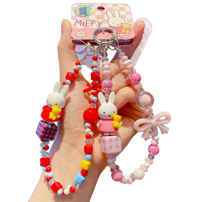 スマホ ストラップ かわいい ビーズ キーチャーム キーホルダー キーリング キーチェーン バッグチャーム ストラップ アクセサリー 紛失予防 かわいい ジュエリー 可愛い 雑貨 鍵 車 レディース カップル 小物 ギフト プレゼント