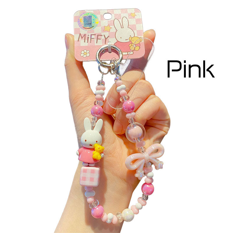 スマホ ストラップ かわいい ビーズ キーチャーム キーホルダー キーリング キーチェーン バッグチャーム ストラップ アクセサリー 紛失予防 かわいい ジュエリー 可愛い 雑貨 鍵 車 レディース カップル 小物 ギフト プレゼント