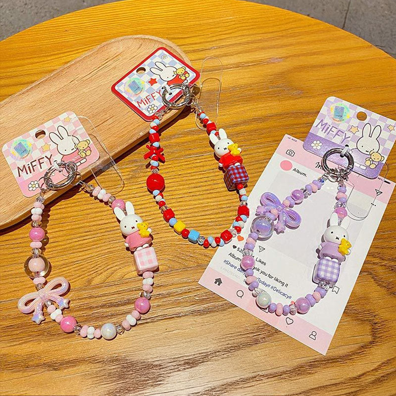 スマホ ストラップ かわいい ビーズ キーチャーム キーホルダー キーリング キーチェーン バッグチャーム ストラップ アクセサリー 紛失予防 かわいい ジュエリー 可愛い 雑貨 鍵 車 レディース カップル 小物 ギフト プレゼント