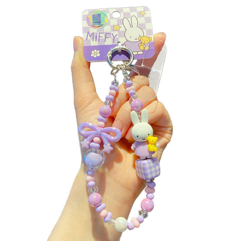 スマホ ストラップ かわいい ビーズ キーチャーム キーホルダー キーリング キーチェーン バッグチャーム ストラップ アクセサリー 紛失予防 かわいい ジュエリー 可愛い 雑貨 鍵 車 レディース カップル 小物 ギフト プレゼント