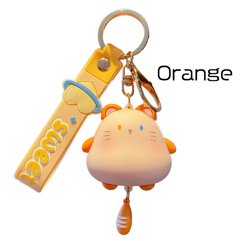 動物 ねこ パンダ キーチャーム キーホルダー キーリング キーチェーン バッグチャーム ストラップ アクセサリー 紛失予防 かわいい ジュエリー 可愛い 雑貨 鍵 車 レディース カップル 小物 ギフト プレゼント