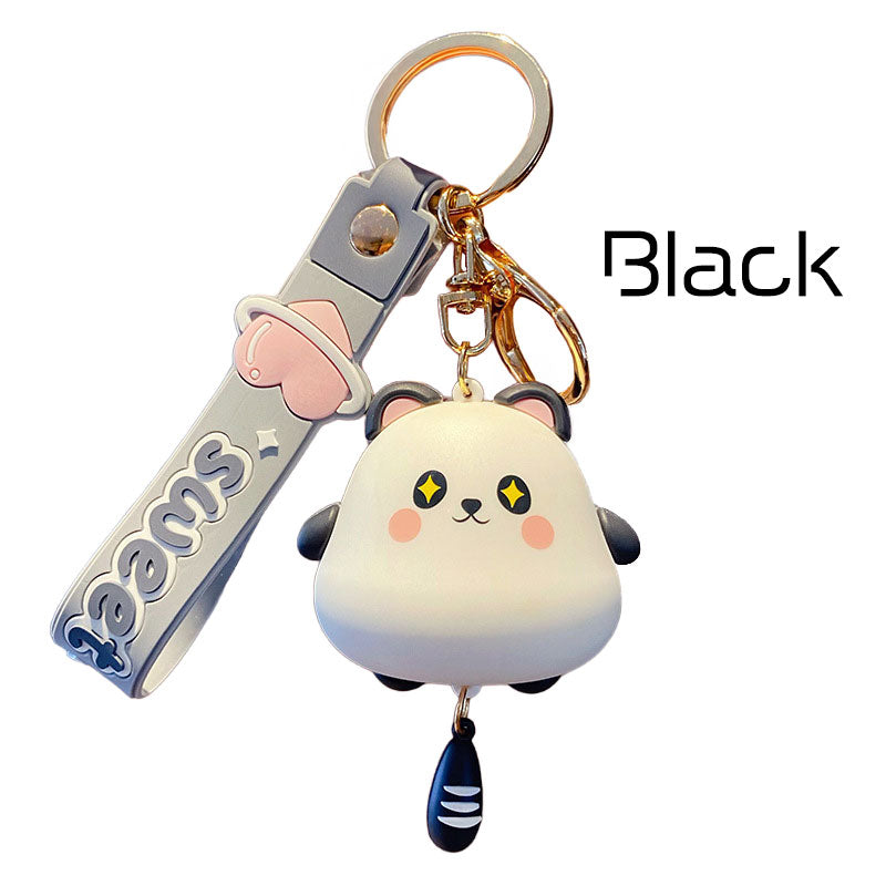 動物 ねこ パンダ キーチャーム キーホルダー キーリング キーチェーン バッグチャーム ストラップ アクセサリー 紛失予防 かわいい ジュエリー 可愛い 雑貨 鍵 車 レディース カップル 小物 ギフト プレゼント