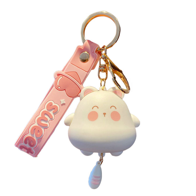 動物 ねこ パンダ キーチャーム キーホルダー キーリング キーチェーン バッグチャーム ストラップ アクセサリー 紛失予防 かわいい ジュエリー 可愛い 雑貨 鍵 車 レディース カップル 小物 ギフト プレゼント