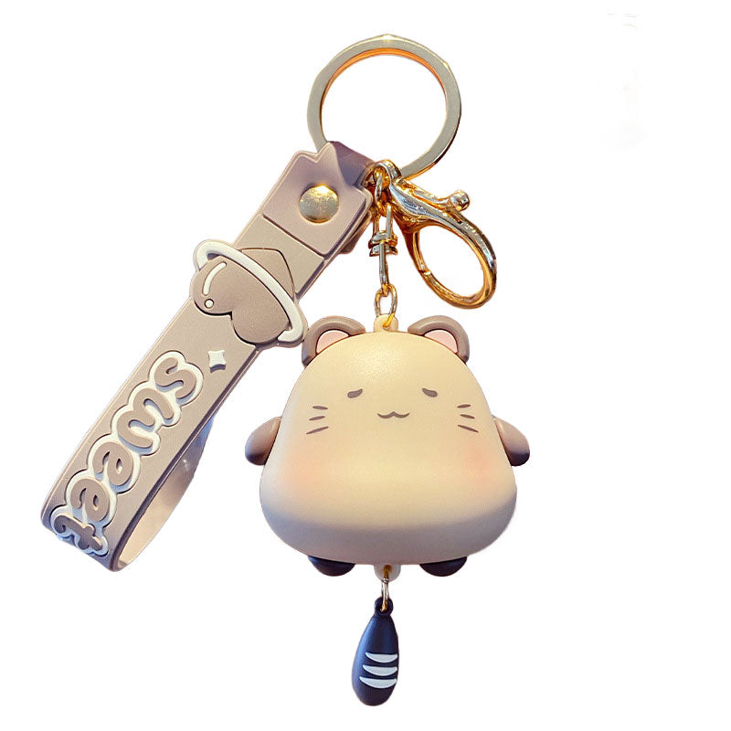 動物 ねこ パンダ キーチャーム キーホルダー キーリング キーチェーン バッグチャーム ストラップ アクセサリー 紛失予防 かわいい ジュエリー 可愛い 雑貨 鍵 車 レディース カップル 小物 ギフト プレゼント