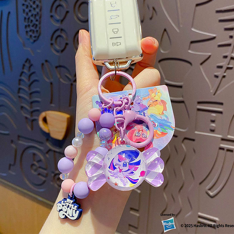 PONY 馬 ユニコーン キーチャーム キーホルダー キーリング キーチェーン バッグチャーム ストラップ アクセサリー 紛失予防 かわいい ジュエリー 可愛い 雑貨 鍵 車 レディース カップル 小物 ギフト プレゼント