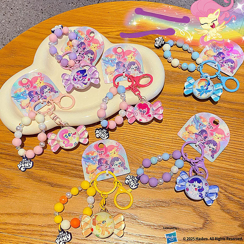 PONY 馬 ユニコーン キーチャーム キーホルダー キーリング キーチェーン バッグチャーム ストラップ アクセサリー 紛失予防 かわいい ジュエリー 可愛い 雑貨 鍵 車 レディース カップル 小物 ギフト プレゼント