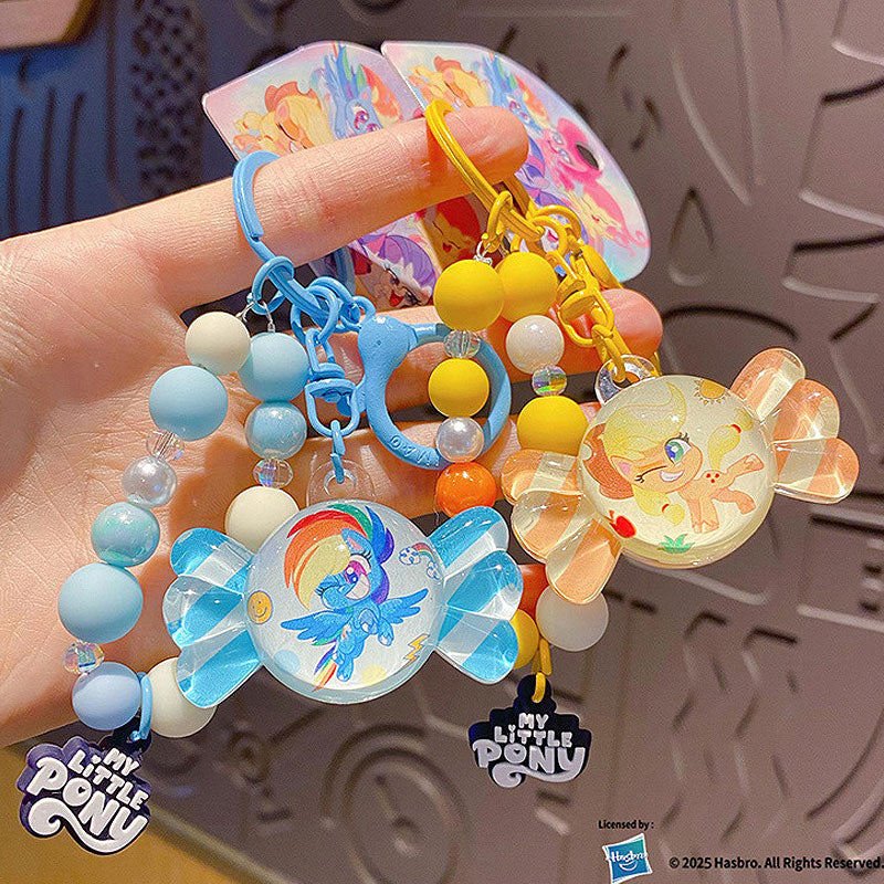 PONY 馬 ユニコーン キーチャーム キーホルダー キーリング キーチェーン バッグチャーム ストラップ アクセサリー 紛失予防 かわいい ジュエリー 可愛い 雑貨 鍵 車 レディース カップル 小物 ギフト プレゼント