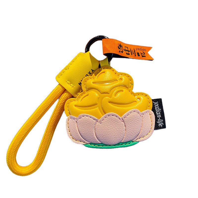 ポテトフライ コーヒー 革 キーチャーム キーホルダー キーリング キーチェーン バッグチャーム ストラップ アクセサリー 紛失予防 かわいい ジュエリー 可愛い 雑貨 鍵 車 レディース カップル 小物 ギフト プレゼント