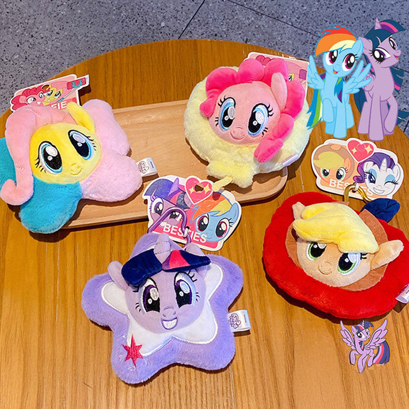 PONY 馬 ユニコーン ぬいぐるみ キーホルダー キーリング キーチェーン バッグチャーム ストラップ アクセサリー 紛失予防 かわいい ジュエリー 可愛い 雑貨 鍵 車 レディース カップル 小物 ギフト プレゼント