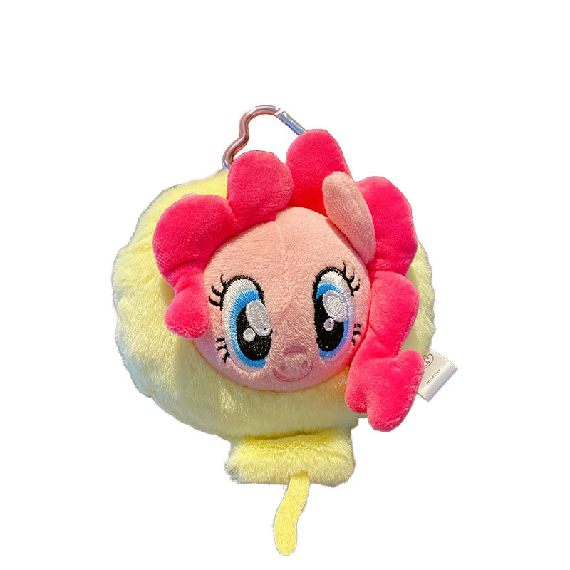 PONY 馬 ユニコーン ぬいぐるみ キーホルダー キーリング キーチェーン バッグチャーム ストラップ アクセサリー 紛失予防 かわいい ジュエリー 可愛い 雑貨 鍵 車 レディース カップル 小物 ギフト プレゼント