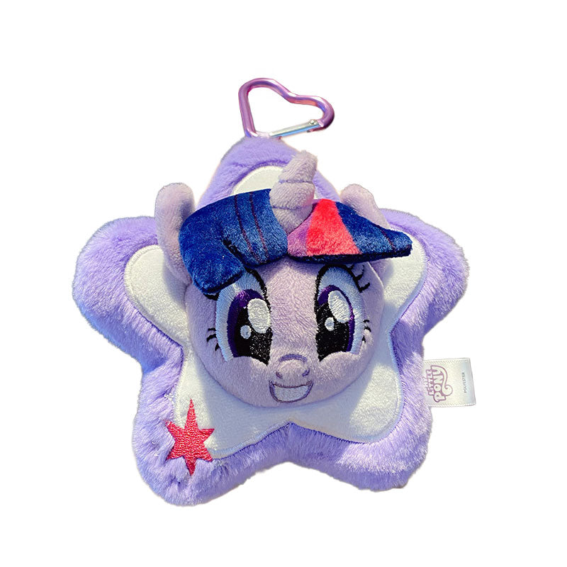 PONY 馬 ユニコーン ぬいぐるみ キーホルダー キーリング キーチェーン バッグチャーム ストラップ アクセサリー 紛失予防 かわいい ジュエリー 可愛い 雑貨 鍵 車 レディース カップル 小物 ギフト プレゼント