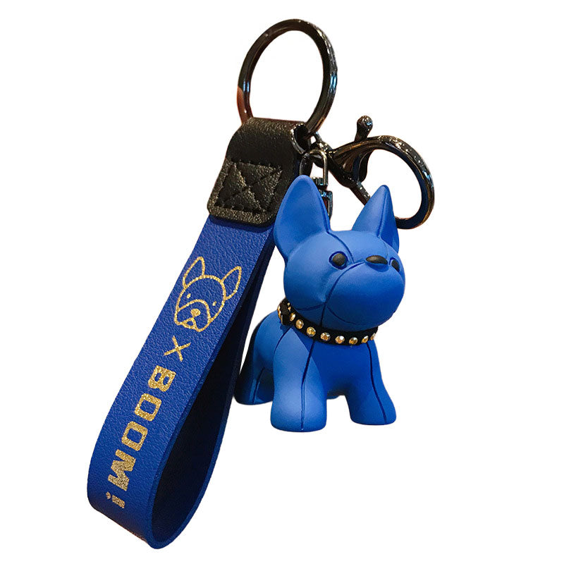 ブルドッグ 犬 キーホルダー キーリング 可愛い 犬雑貨 バックチャーム おしゃれ グッズ フレンチ いぬ ワンちゃん バッグチャーム ギフト プレゼント