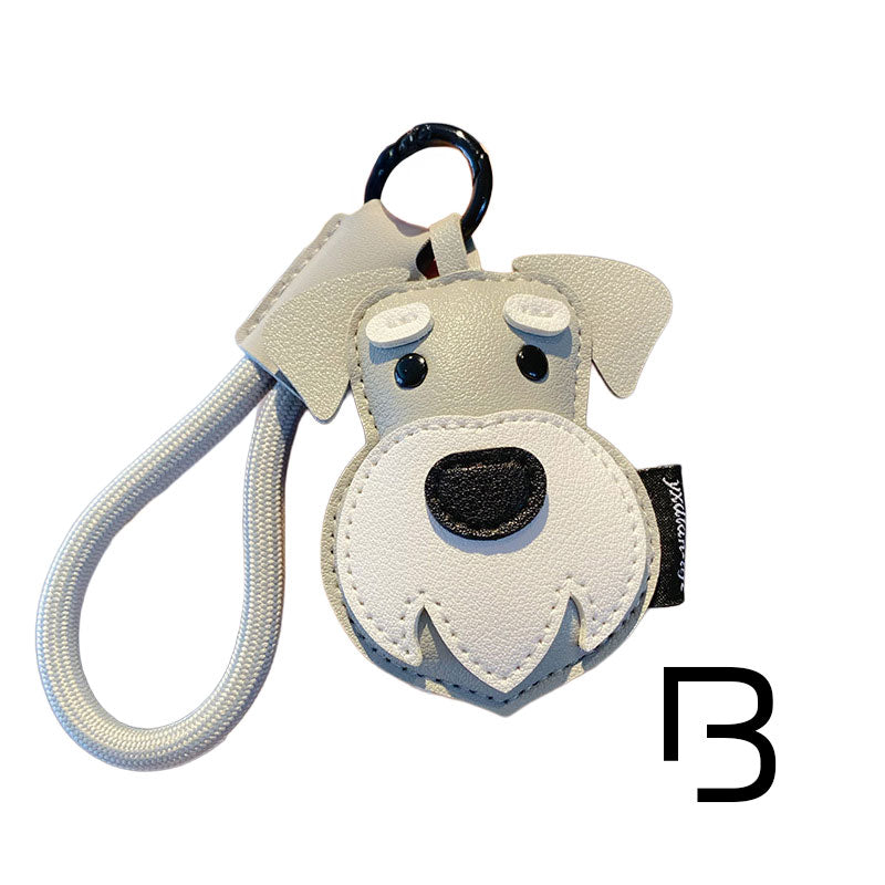 ハスキー 犬 革 キーチャーム キーホルダー キーリング キーチェーン バッグチャーム ストラップ アクセサリー 紛失予防 かわいい ジュエリー 可愛い 雑貨 鍵 車 レディース カップル 小物 ギフト プレゼント