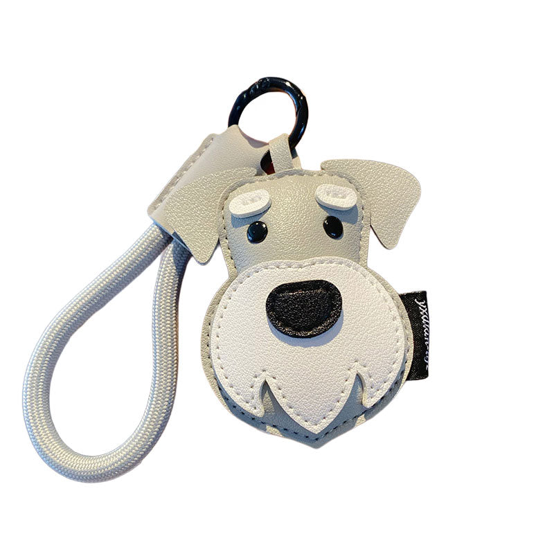 ハスキー 犬 革 キーチャーム キーホルダー キーリング キーチェーン バッグチャーム ストラップ アクセサリー 紛失予防 かわいい ジュエリー 可愛い 雑貨 鍵 車 レディース カップル 小物 ギフト プレゼント