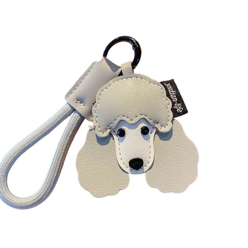 ハスキー 犬 革 キーチャーム キーホルダー キーリング キーチェーン バッグチャーム ストラップ アクセサリー 紛失予防 かわいい ジュエリー 可愛い 雑貨 鍵 車 レディース カップル 小物 ギフト プレゼント