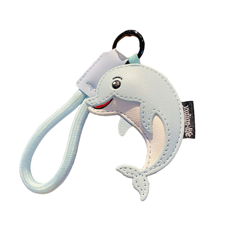 クジラ イルカ 革 キーチャーム キーホルダー キーリング キーチェーン バッグチャーム ストラップ アクセサリー 紛失予防 かわいい ジュエリー 可愛い 雑貨 鍵 車 レディース カップル 小物 ギフト プレゼント