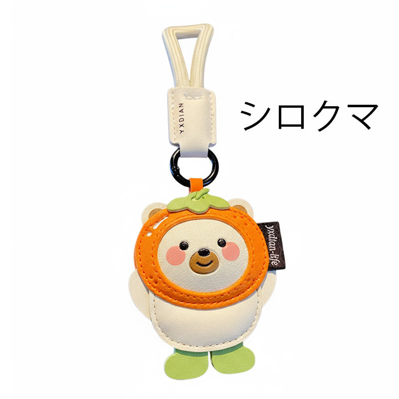 カピバラ クマ イヌ ネコ 革 キーチャーム キーホルダー キーリング キーチェーン バッグチャーム ストラップ アクセサリー 紛失予防 かわいい ジュエリー 可愛い 雑貨 鍵 車 レディース カップル 小物 ギフト プレゼント