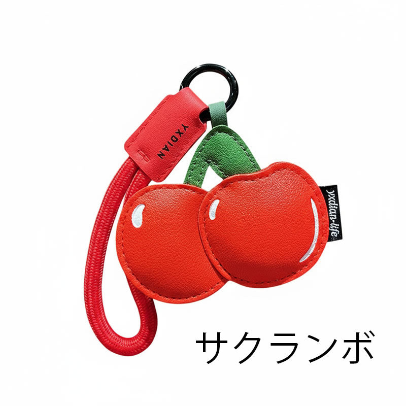 野菜 果物 革 キーチャーム キーホルダー キーリング キーチェーン バッグチャーム ストラップ アクセサリー 紛失予防 かわいい ジュエリー 可愛い 雑貨 鍵 車 レディース カップル 小物 ギフト プレゼント